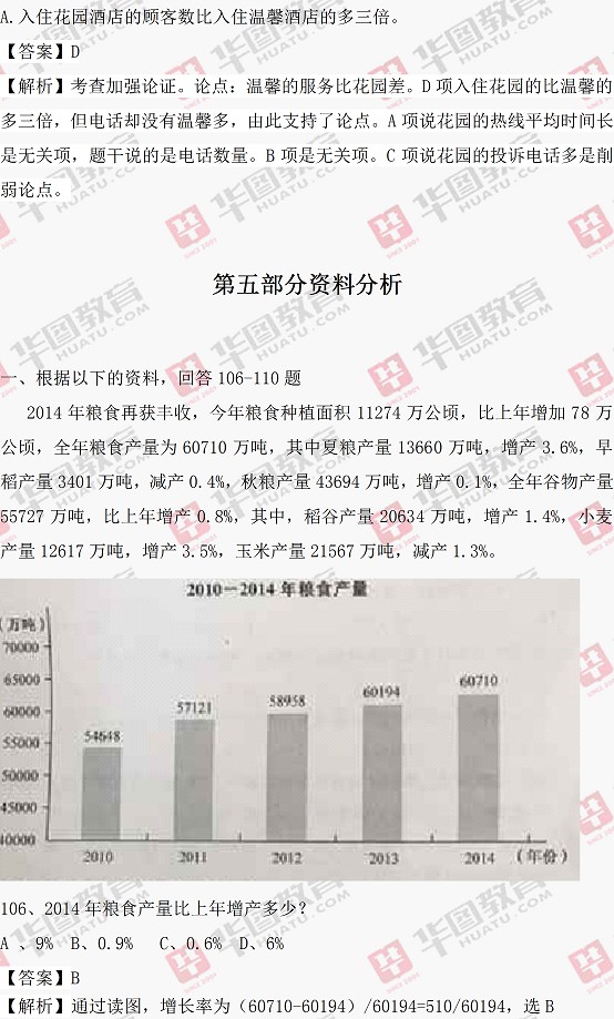 2015年江西法检行测试题解析